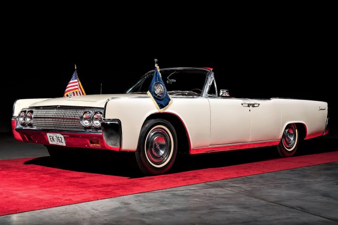 Lincoln limousines among Kennedy items in Bonhams presidential auction